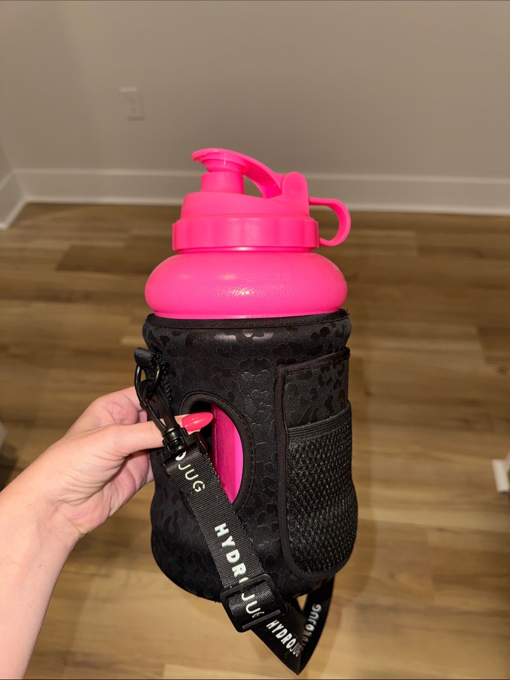 Hot pink hydrojug